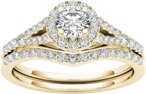 Wedding Band Set,Diamond Inlaid Proposal Ring Princess Cut Cubic Zircon Engagement Ring Anniversary Rings Bridal Jewelry Gift