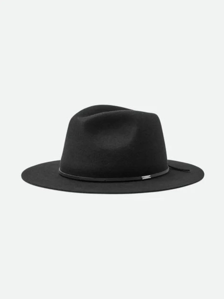 Wesley Fedora - Black