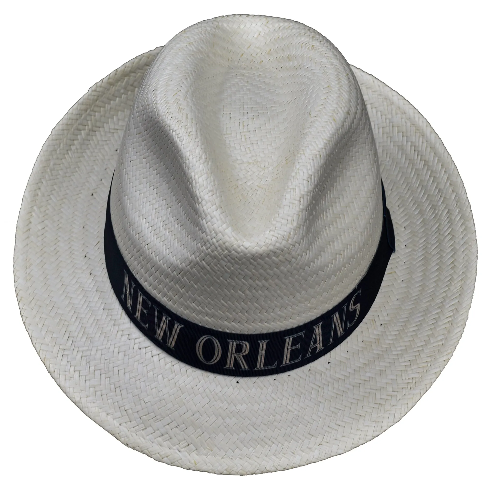 White NOLA Fedora