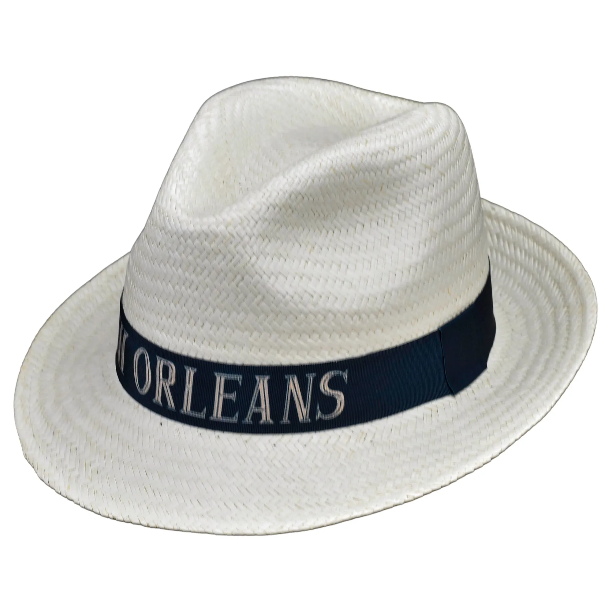White NOLA Fedora