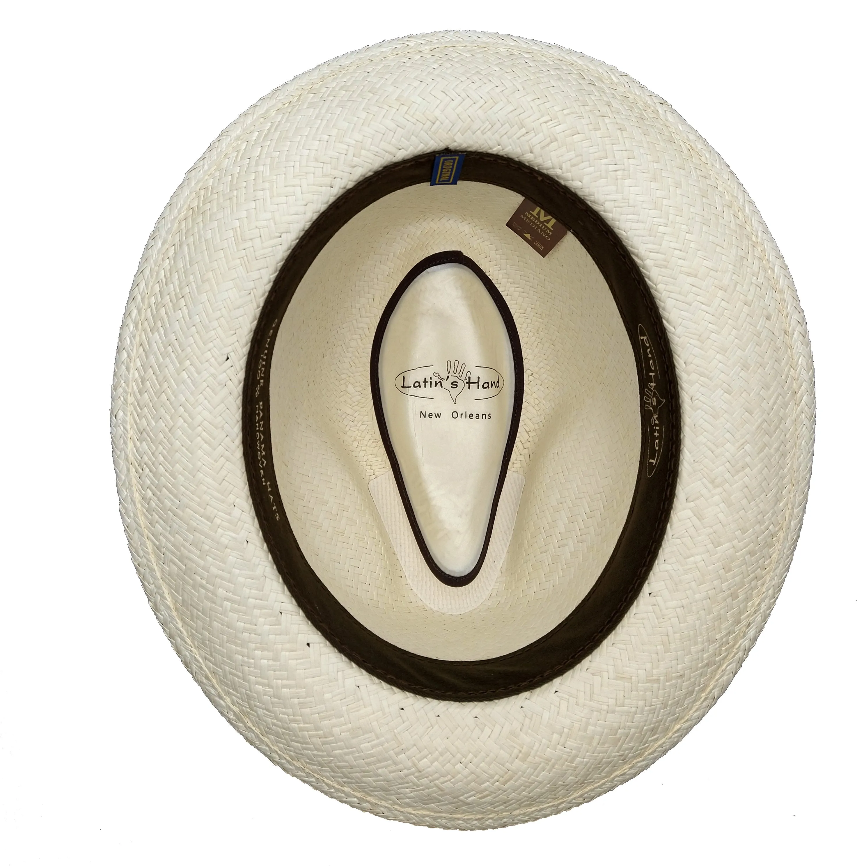 White NOLA Fedora