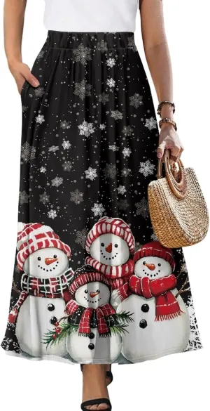 Women Long Skirts for Ladies Aline Skirts