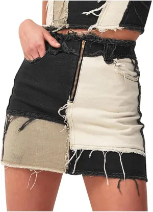 Women Skirts Denim Skirts for Women Midi Sexy Ruched Cowgirl Slit Plain Skirts 2025 Fashion Y2K