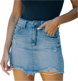 Women Skirts Denim Skirts for Women Midi Sexy Ruched Cowgirl Slit Plain Skirts 2025 Fashion Y2K