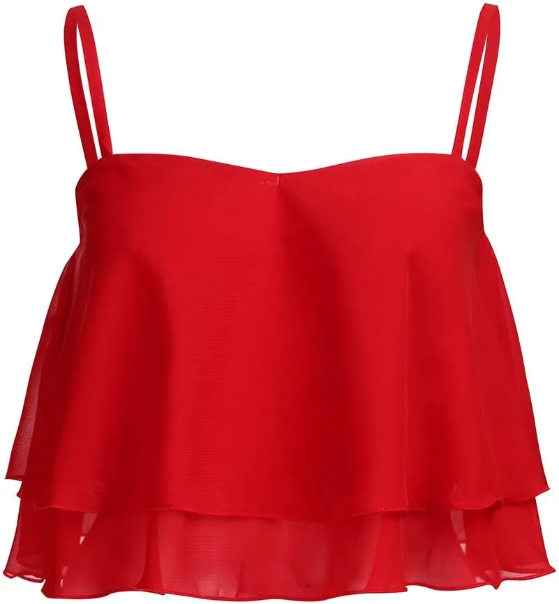 Women Tank Tops Summer Vest Sleeveless Trendy Daily Holiday Blouse Casual Cropped Camisole Shirts