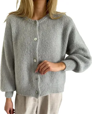 Women Warm Knit Button up Sweaters Open Front Long Sleeve Cardigans Knitwear Sweater Top