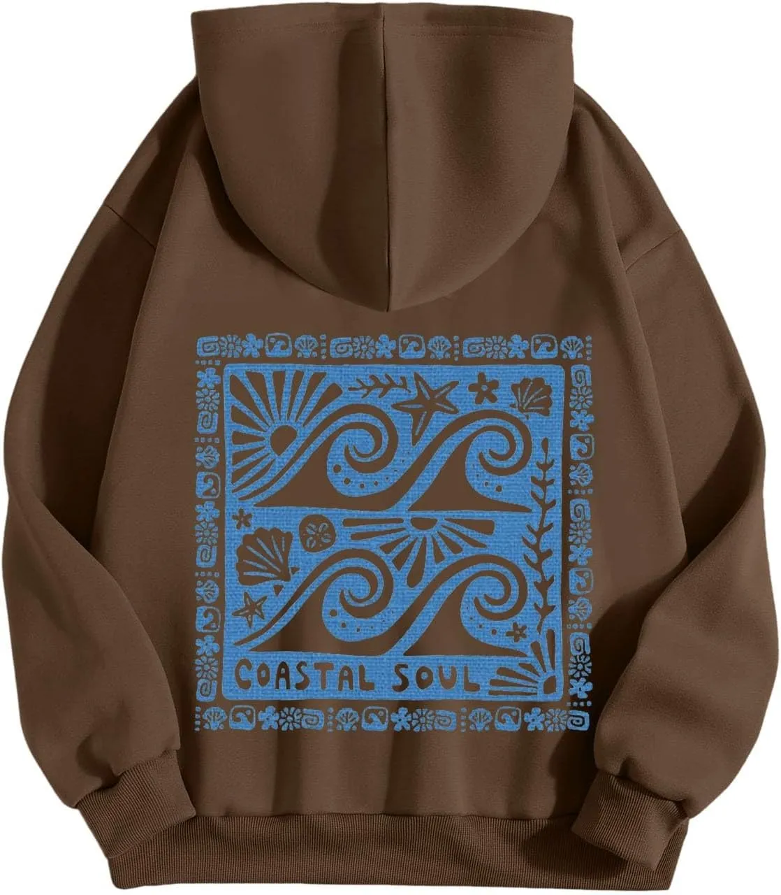 Women Y2k Graphic Hoodies Cute Preppy Embroidery Hibiscus Hoodie Flower Pullover Oversized Sweatshirts Teen Clothes