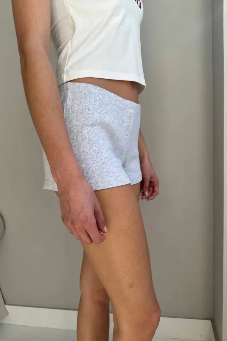 Women Y2k Pajama Shorts Low Rise Striped Micro Shorts Cute Lounge Boxer Shorts Comfy Pj Shorts Sleep Shorts