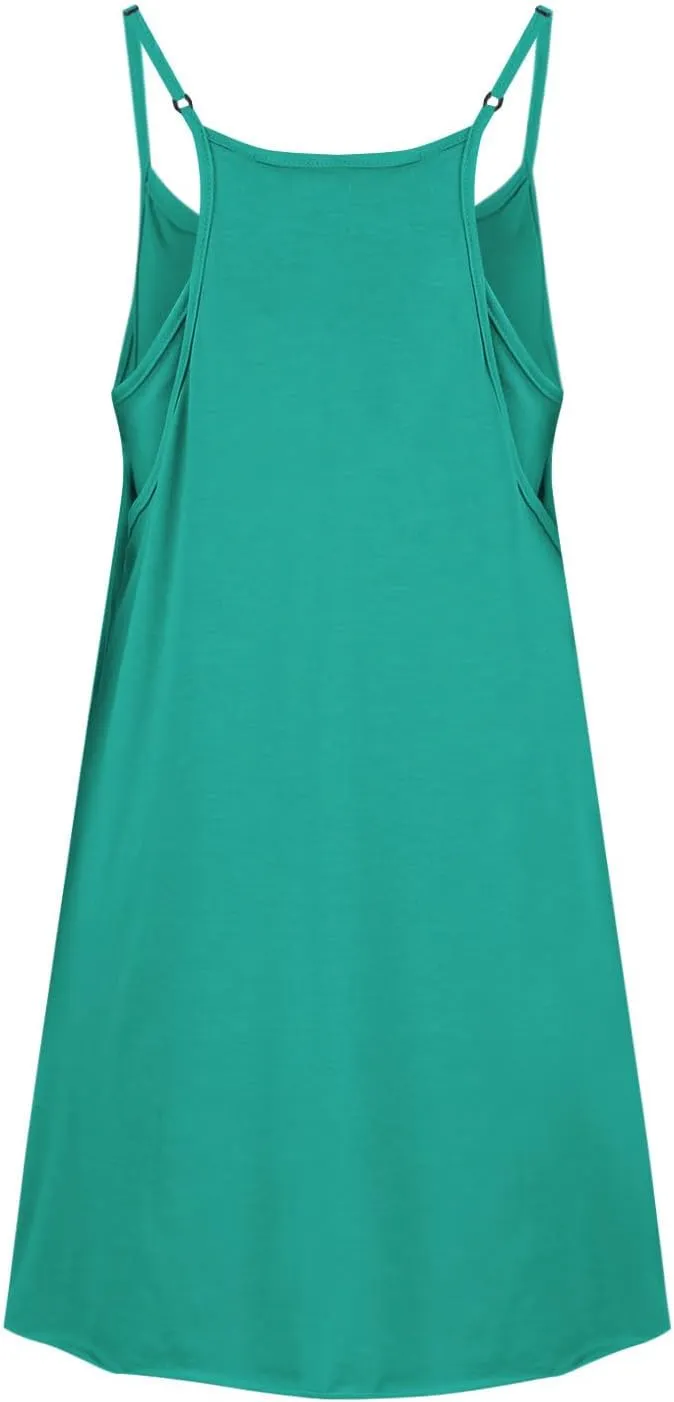 Womens Athletic Dress Summer Tennis Workout Sports Sleeveless Mini Romper Dress Built in Shorts Clothes with Pockets