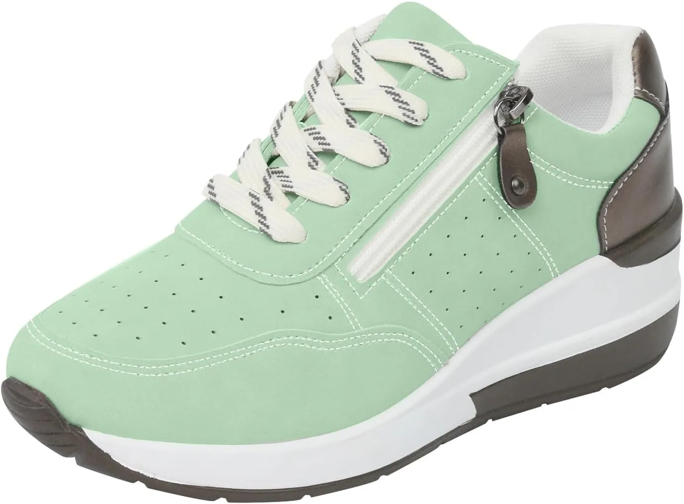 Women's Breathable Elastic Fly Woven Mesh Shoes Mesh Lightweight Sneaker for Work Outdoor Casual Fitness Shoe