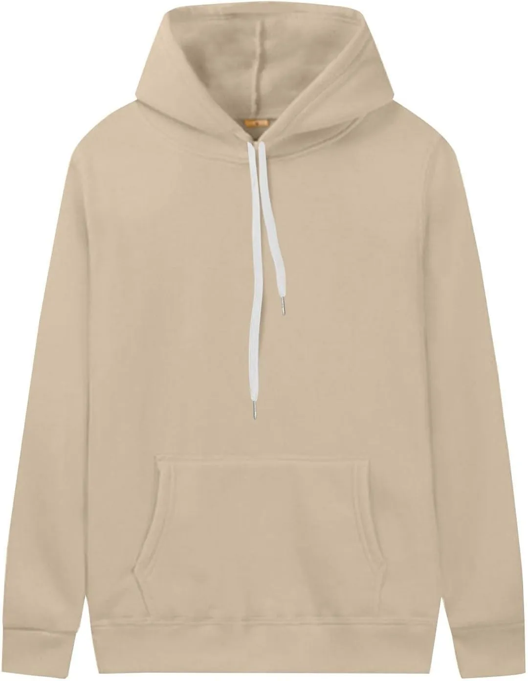 Women's Fall Casual Hoodies Solid Long Sleeve Drawstring Hooded Chunky Warm Pullovers Oversized Exercise Sweatshirt