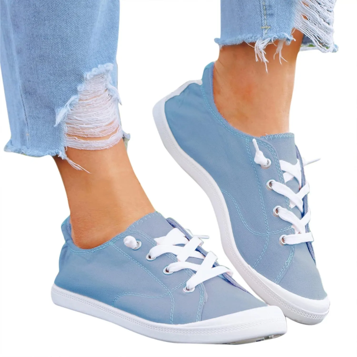 Women's Fashion Sport Breathable Mesh Platform Sneakers Pull On Sneakers Womens Womens Shoes Casual Fall Slip On Wide Width Women Sneakers Size 9.5 Wide Zapatos OrtopDicos para Mujer De Vestir