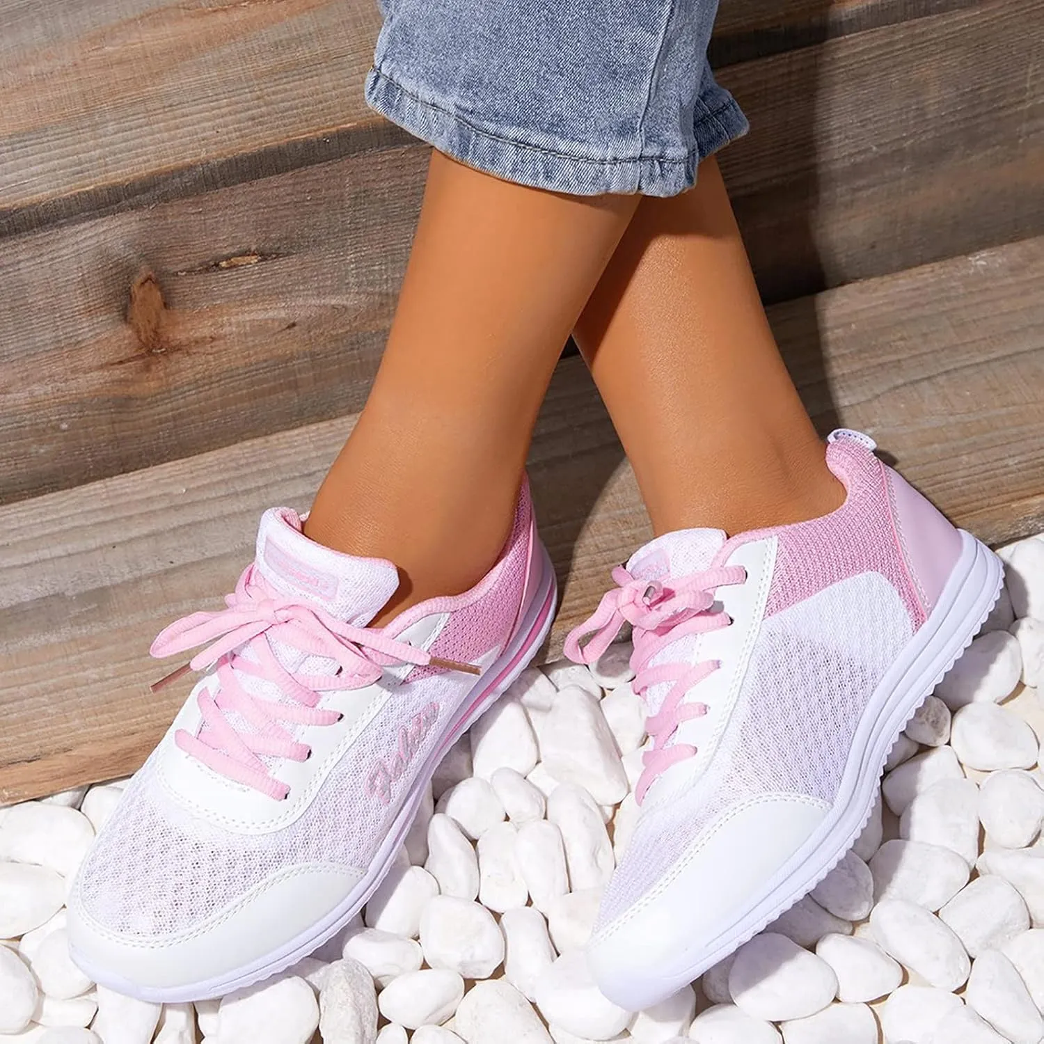 Womens Running Shoes Size 11 Black White Sneakers Slip Ons for Women Size 7 Black Women Sneakers Trail No Tie Casual White Sneakers for Women Arch Support Comfy Work Shoes for Women On Feet All Day