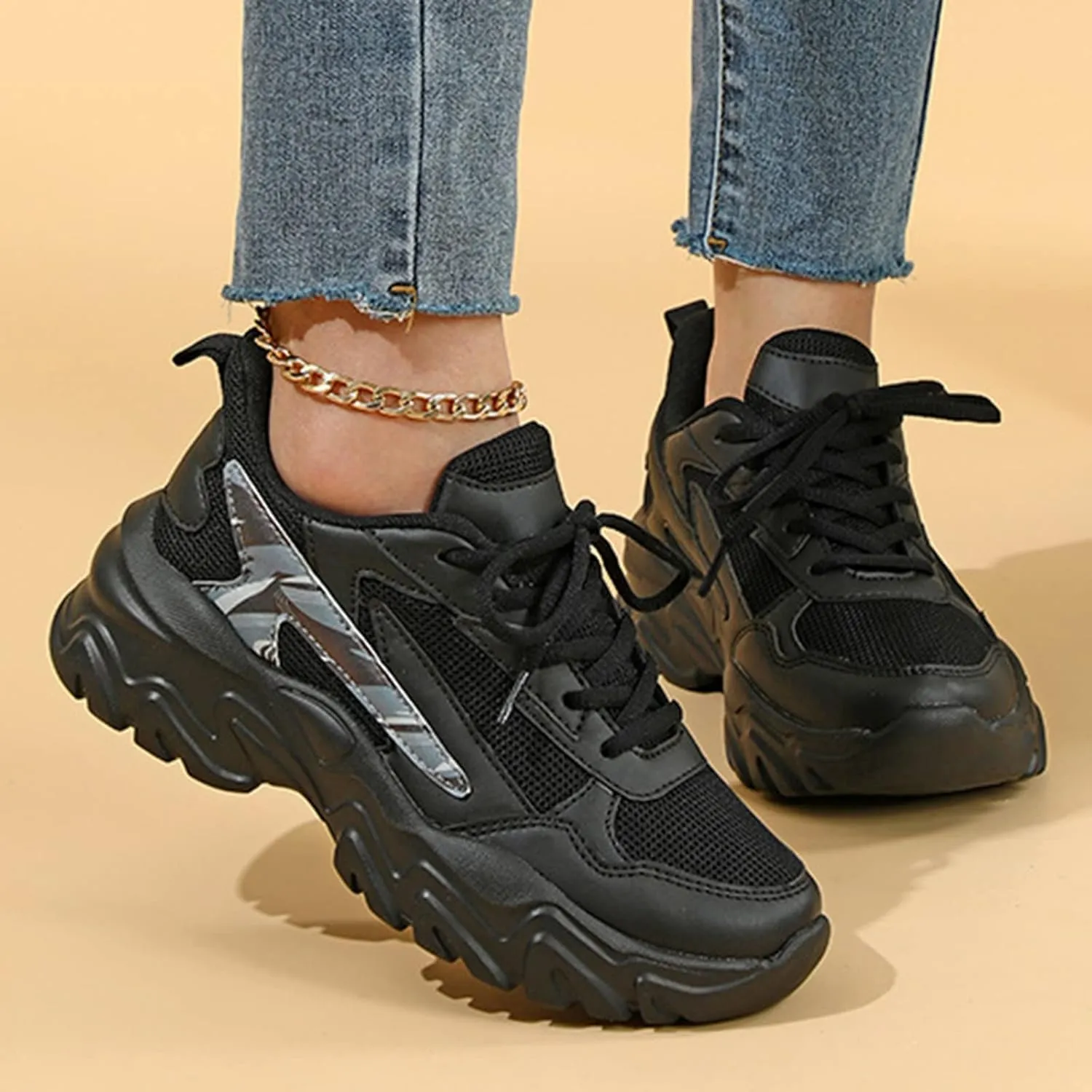 Womens Running Sneakers Lightweight Zapatos CModos Y Elegantes para Mujer De Vestir 10 Walking Shoes Women Brown White Sneakers for Women Platform Heel Zapatos De Gym para Mujer