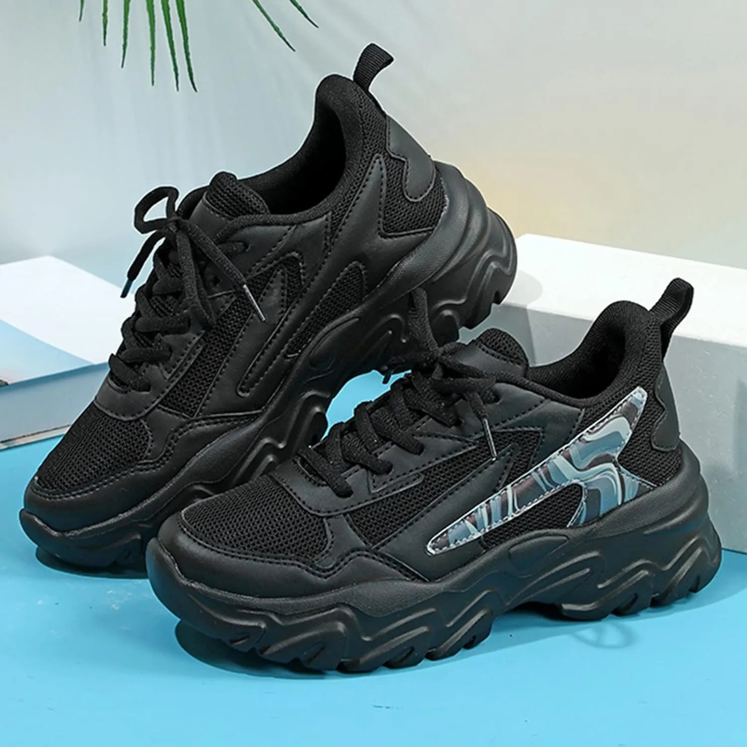 Womens Running Sneakers Lightweight Zapatos CModos Y Elegantes para Mujer De Vestir 10 Walking Shoes Women Brown White Sneakers for Women Platform Heel Zapatos De Gym para Mujer