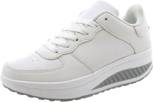 Women's Sneakers Size 10 1/2 Zapatos OrtopDicos De Mujeres Women's Tennis Shoes Size 9 Walking Women's High Top Wedge Fashion Sneakers Hidden Heel Tenis para Caminar Y Correr De Mujer Comodos