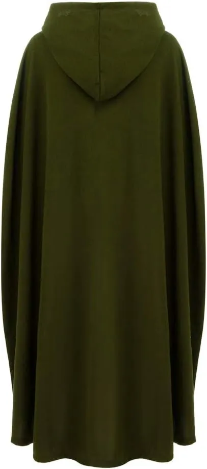 Women's Trendy Trench Coats Open Front Cardigan Jacket Coat Gothic Cape Cloak Plus Size Halloween Costumes for Women