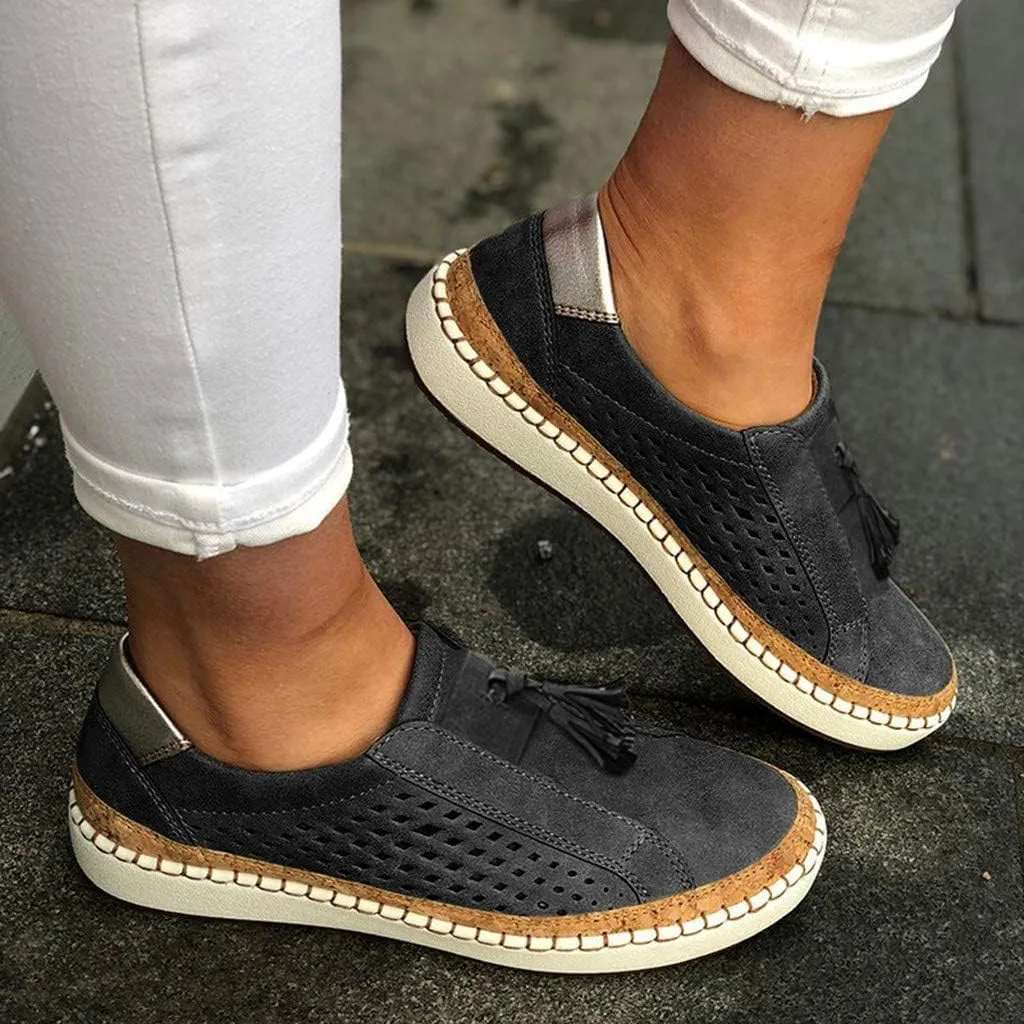 Womens Ultra Comfy Breathable Orthotic Libiyi Loafers Sneakers Shoes
