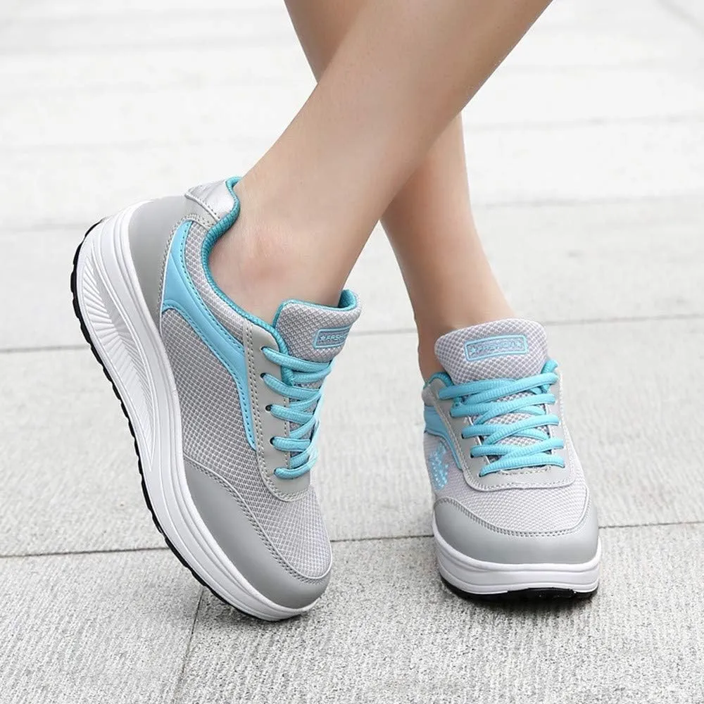 Womens Walking Sneakers Size 10 Wide Zapatillas OrtopDicas para Caminar De Mujer para Salir White Tennis Shoes Women Platform Silver Platform Wedge Sneakers for Women Trail Running Shoes Women On