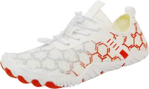 Women's Walking Tennis Shoes Breathable Slip On Mesh Knitted Flats Casual Comfortable Athletic Gym Walking Shoes Fashion Sneakers On Feet All Day