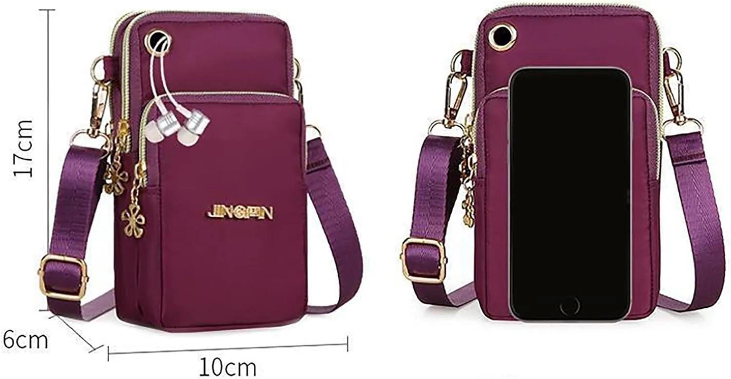 Women's Waterproof Leather Crossbody Purses Purses for Women with Adjustable Wide Strap Mens Everyday Bag