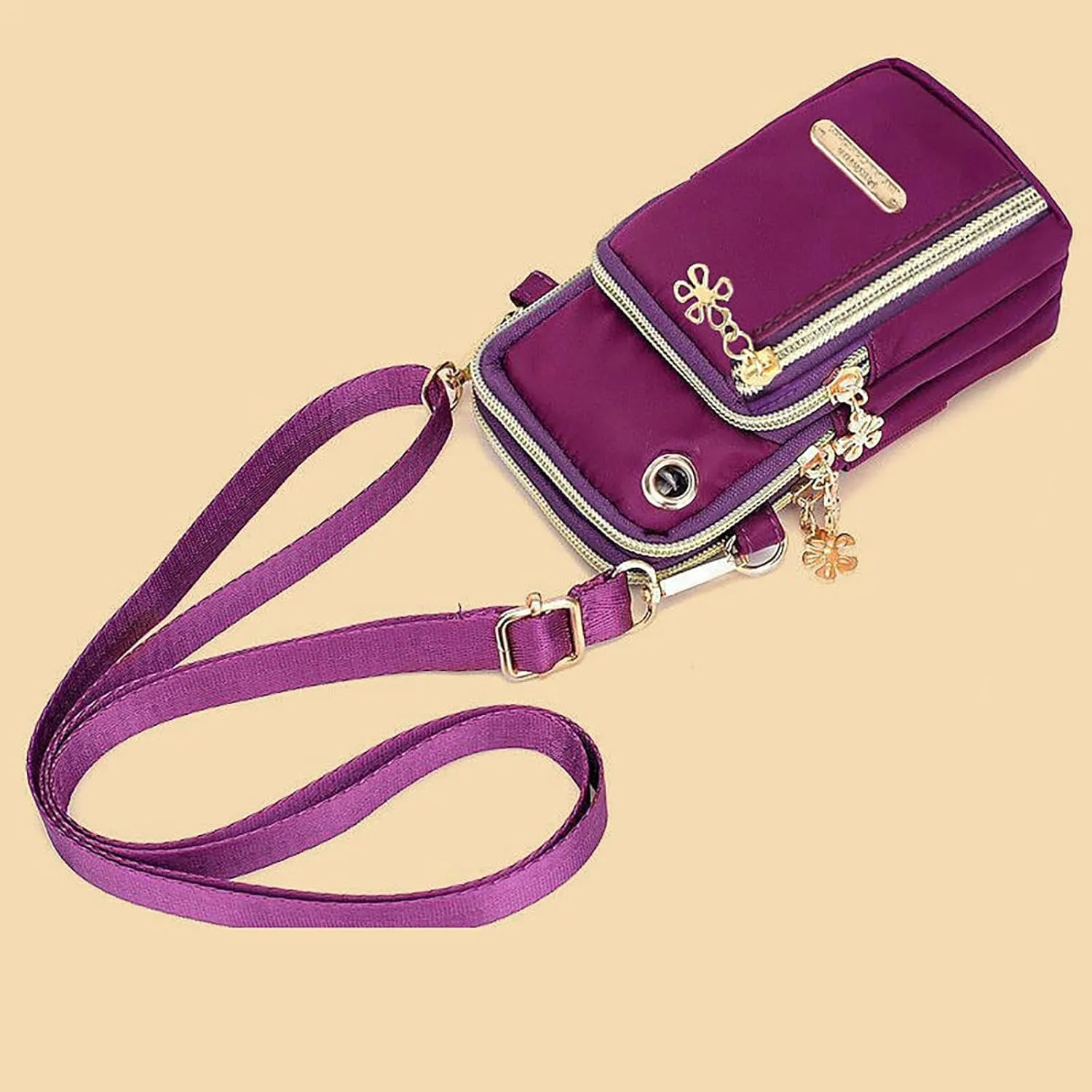Women's Waterproof Leather Crossbody Purses Purses for Women with Adjustable Wide Strap Mens Everyday Bag