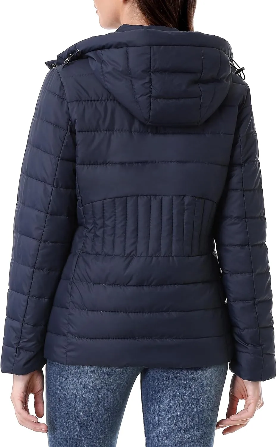 Women's Waterproof Puffer Jacket Quilted Warm Winter Coat Ultra Light Weight Short Down Jacket