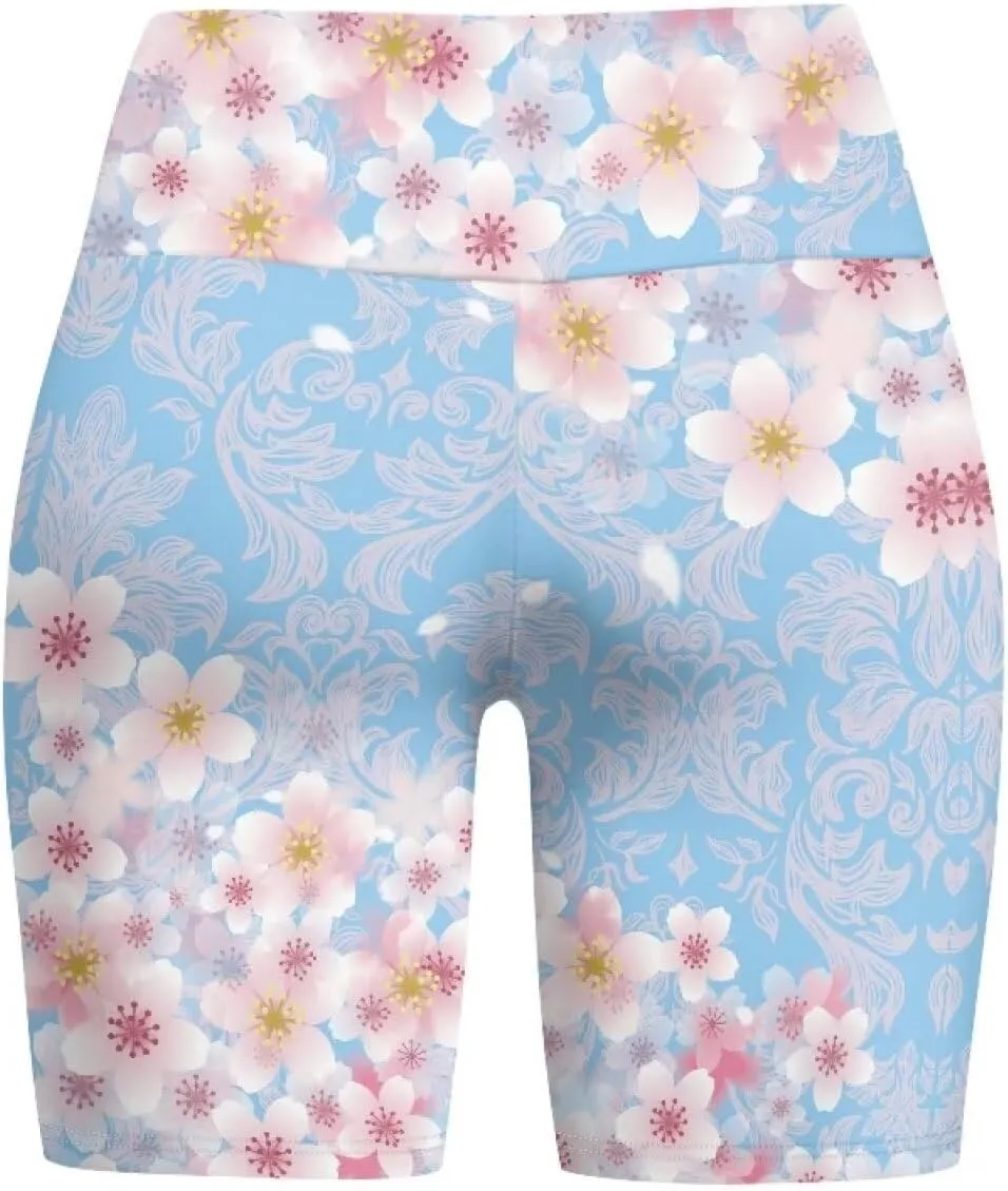 Xhuibop Biker Shorts Women High Waist Yoga Shorts Seamless Workout Shorts Tummy Control Running Shorts Spandex Shorts Womens