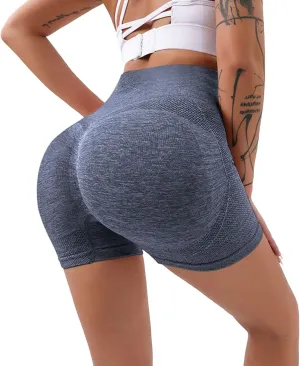 Yanzhenglip Women Shorts Workout Shorts Seamless High Waisted Gym Yoga Shorts Short Shorts