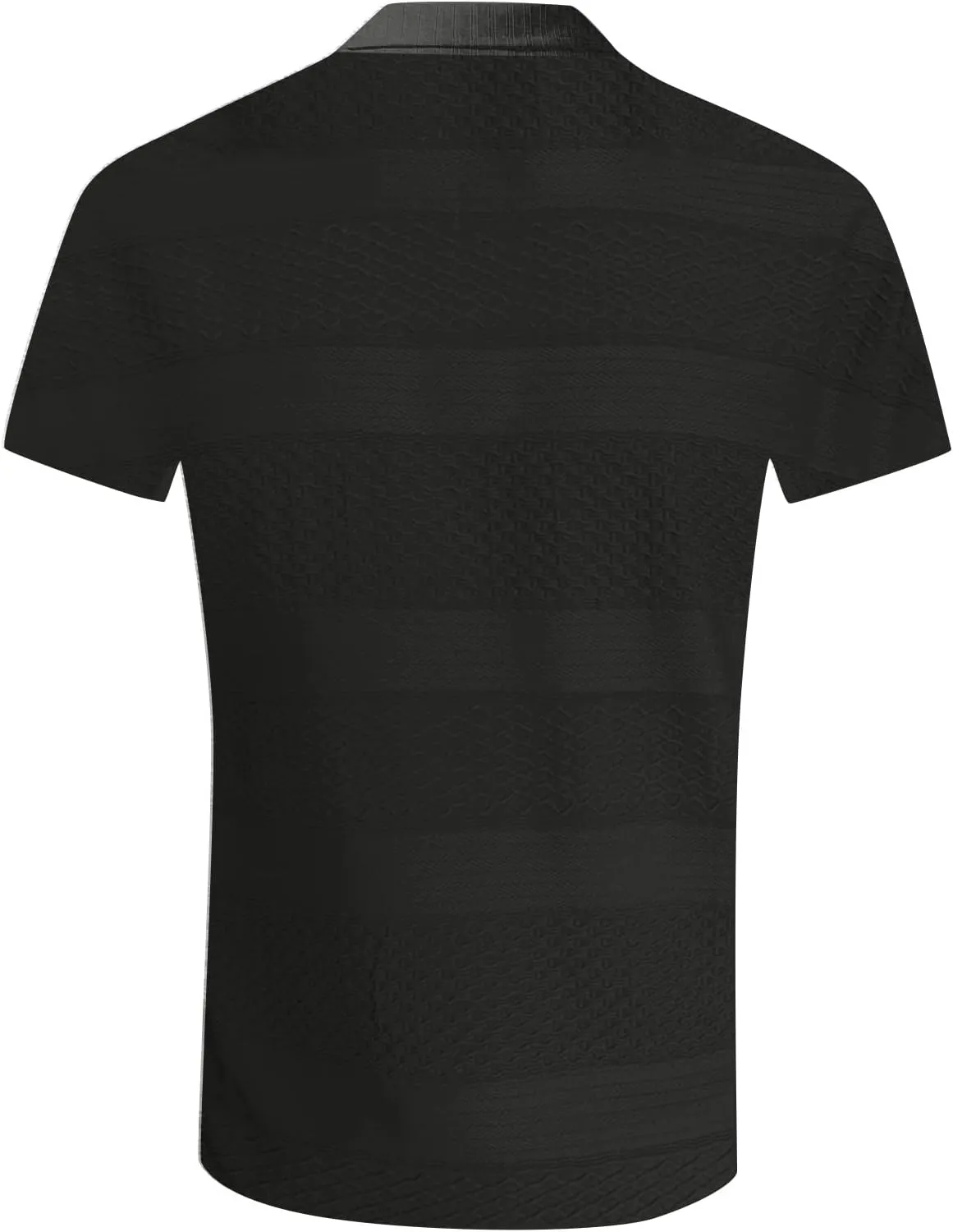 Ymosrh Men's Polo Shirts Zip Up Shirts Short Sleeve Casual Stylish Collared Shirts Golf T Shirts, M-3XL