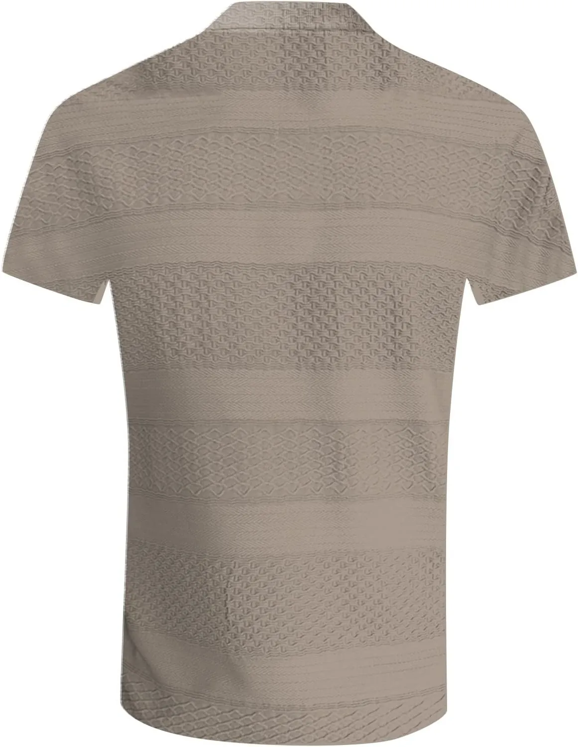 Ymosrh Men's Polo Shirts Zip Up Shirts Short Sleeve Casual Stylish Collared Shirts Golf T Shirts, M-3XL