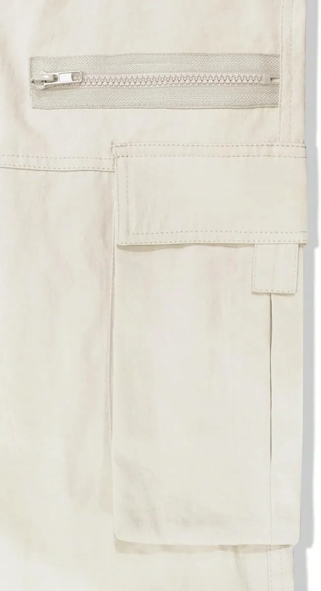 ZAFUL Men's Wild Cargo Pants Loose Fit Y2K Pants Drawstring Casual Hiking Pants Pocket Zipper Design Straight Trousers