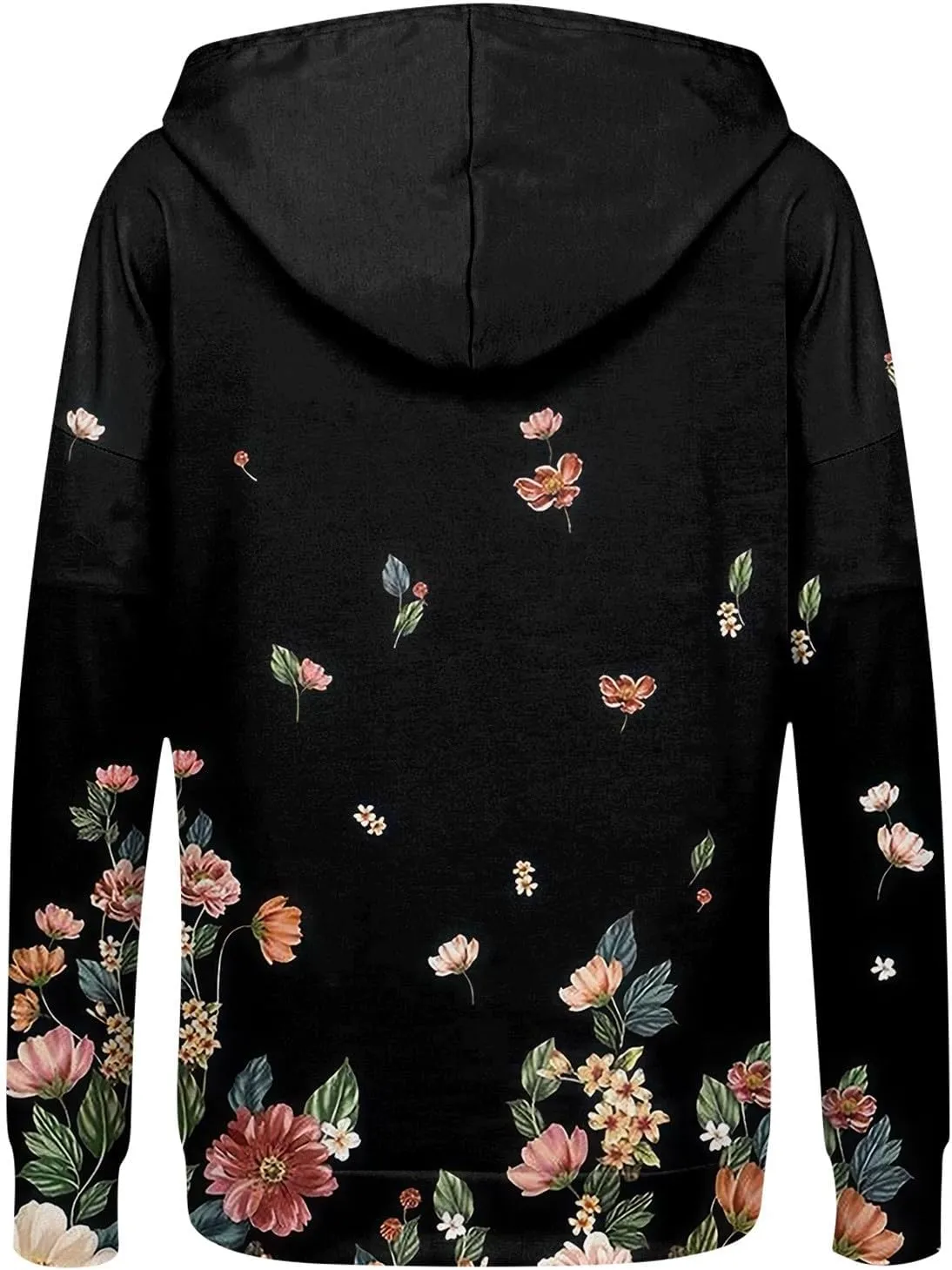 Zip Up Hoodie Women Long Sleeve Sweatshirts 2024 Fall Outfits Oversized Hoodies Casual Fashion Jackets
