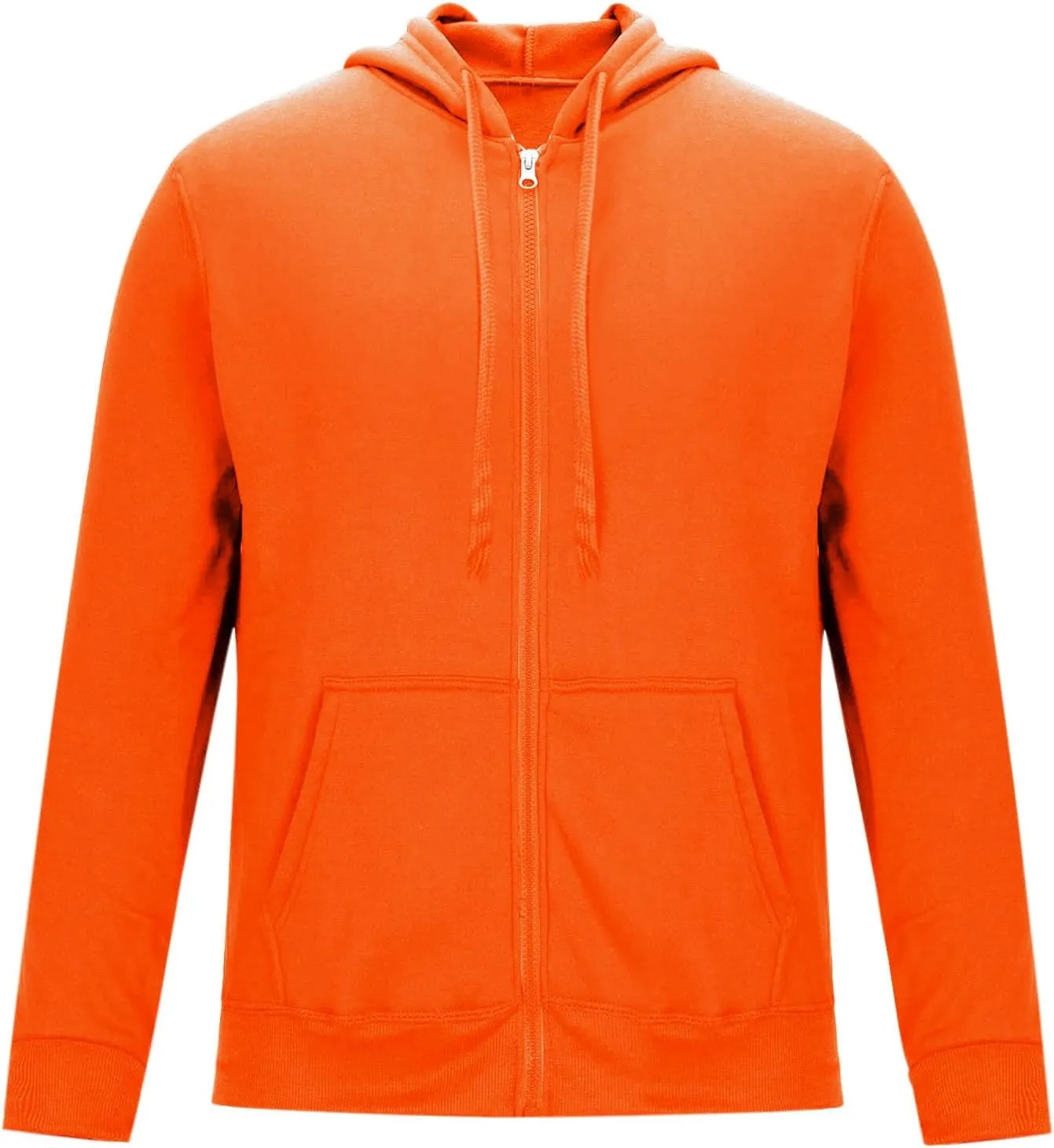 Zip Up Hoodies For Men Lightweight Full Zip Sweatshirt Pullover Athletic Sports Gym Casual Hooded Sweatshirts Jacket