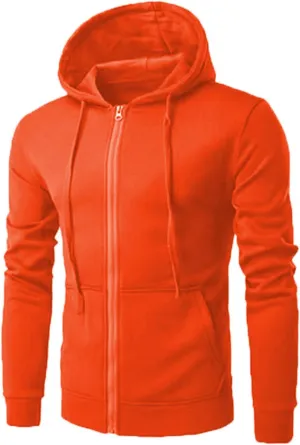 Zip Up Hoodies For Men Lightweight Full Zip Sweatshirt Pullover Athletic Sports Gym Casual Hooded Sweatshirts Jacket
