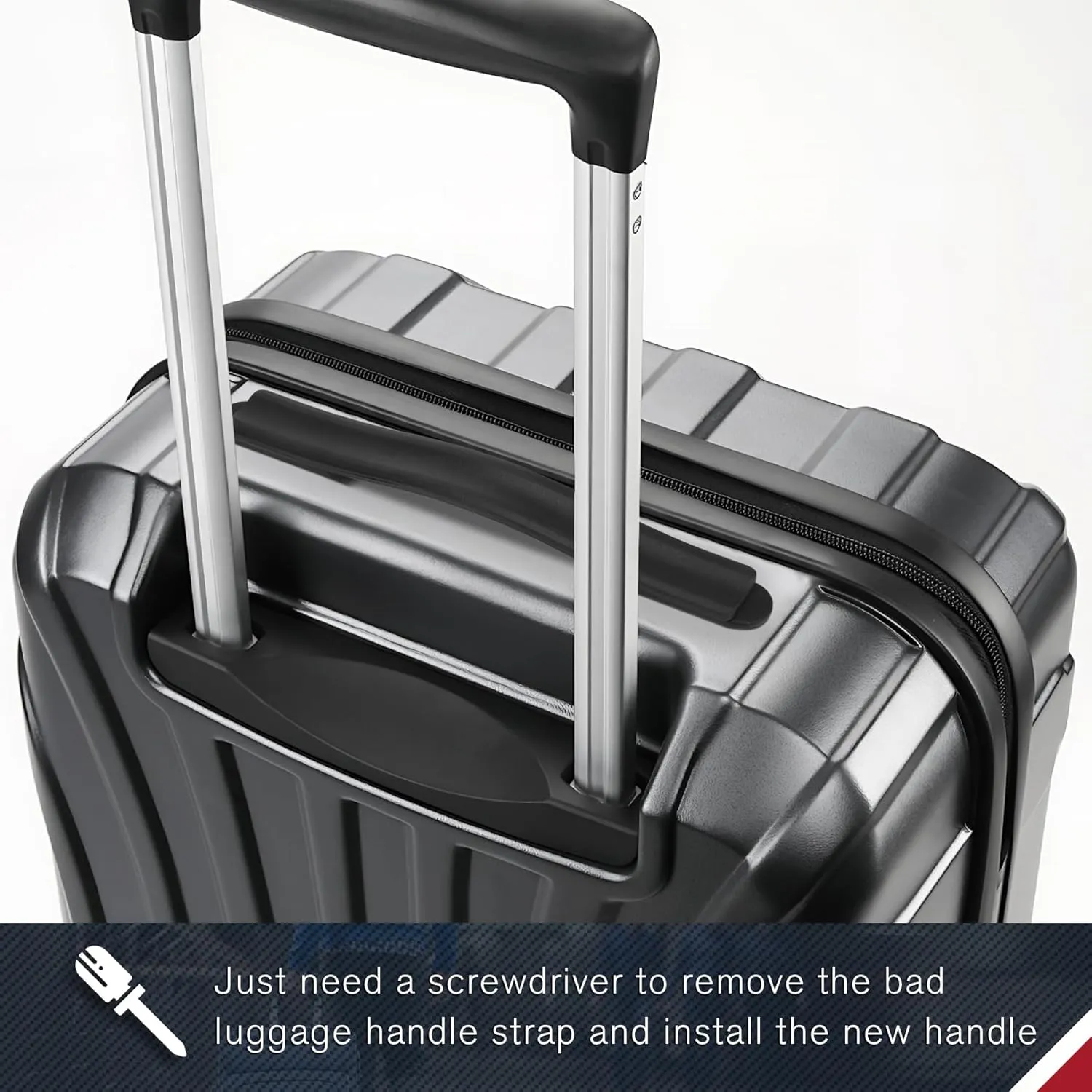 Zoofen Replacement Luggage Suitcase Handle Carry Strap Luggage Grip Luggage Replacement Handle PullsB110